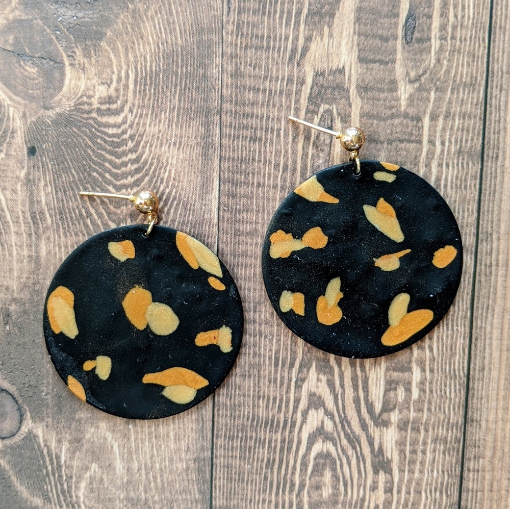 Polymer clay earrings 3 for$30